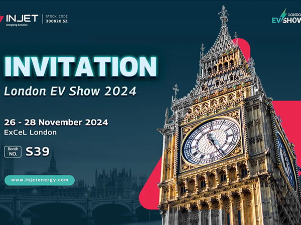 Injet New Energy Returns As Silver Sponsor To Unveil Advanced EV Charging Solutions at London Electric Vehicle Show 2024