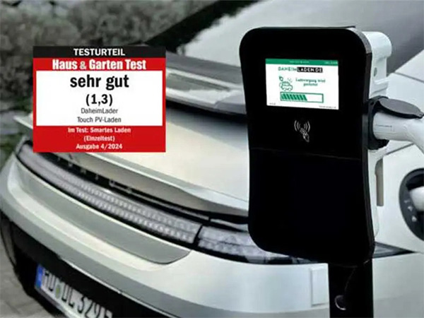 Partner of Injet Had High Score in Haus Garten Test of Home Charging Stations