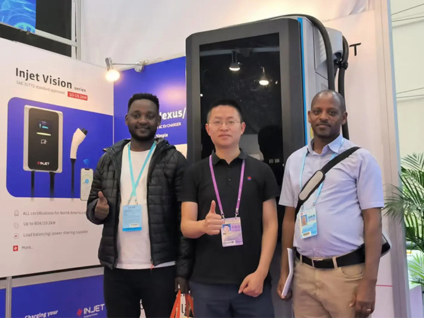 Injet New Energy Debuts at Canton Fair, Driving New Energy Charging Innovation with Green Technology
