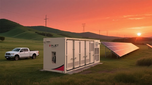 Hybrid energy storage system powering oil and gas extraction facility in remote location